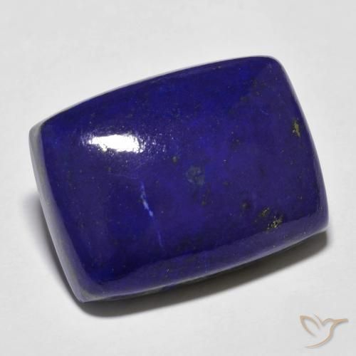 20.41ct Натуральный Темно-синий Лазурит, Подушка, Непрозрачный