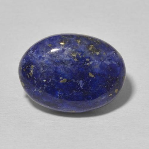 8.33ct Натуральный Темно-синий Лазурит, Овал, Непрозрачный