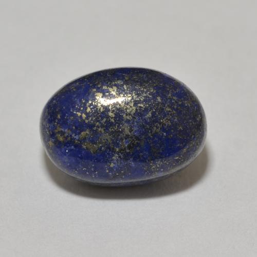 9.93ct Натуральный Очень темно-синий Лазурит, Овал, Непрозрачный