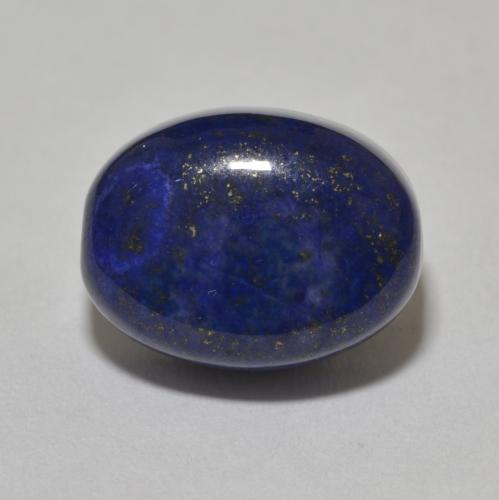 11.60ct Натуральный Темно-синий Лазурит, Овал, Непрозрачный
