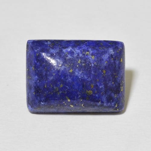 9.54ct Натуральный Темно-синий Лазурит, Огранка Багет, Непрозрачный