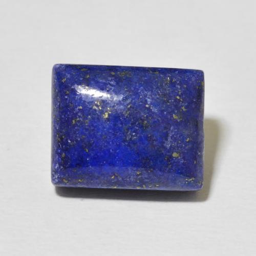 12.19ct Натуральный Глубокий египетский синий Лазурит, Огранка Багет, Непрозрачный