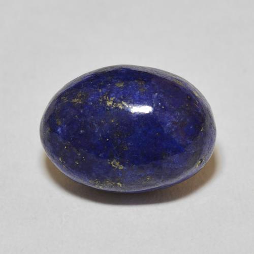 10.28ct Натуральный Темно-синий Лазурит, Овал, Непрозрачный