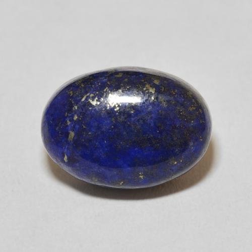 9.31ct Натуральный Очень темно-синий Лазурит, Овал, Непрозрачный