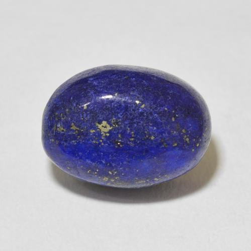 9.54ct Натуральный Темно-синий Лазурит, Овал, Непрозрачный
