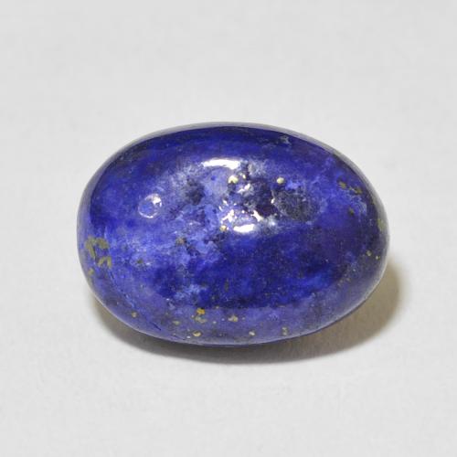 6.19ct Натуральный Темно-синий Лазурит, Овал, Непрозрачный