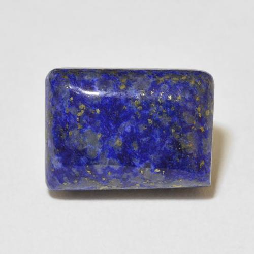 9.14ct Натуральный Темно-синий Лазурит, Огранка Багет, Непрозрачный