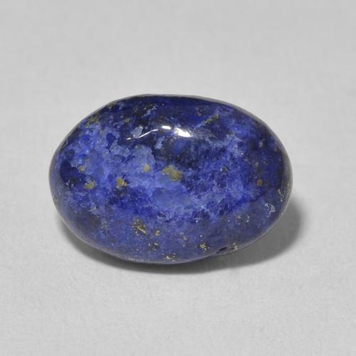 3.89ct Натуральный Глубокий египетский синий Лазурит, Овал, Непрозрачный