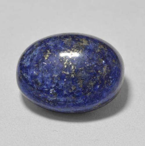11.28ct Натуральный Темно-синий Лазурит, Овал, Непрозрачный