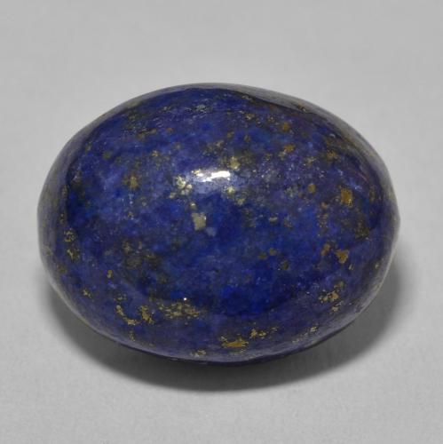 18.38ct Натуральный Темно-синий Лазурит, Овал, Непрозрачный