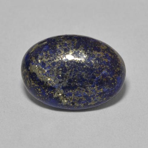 6.50ct Натуральный Очень темно-синий Лазурит, Овал, Непрозрачный
