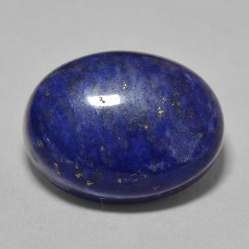 13.60ct Натуральный Очень темно-синий Лазурит, Овал, Непрозрачный