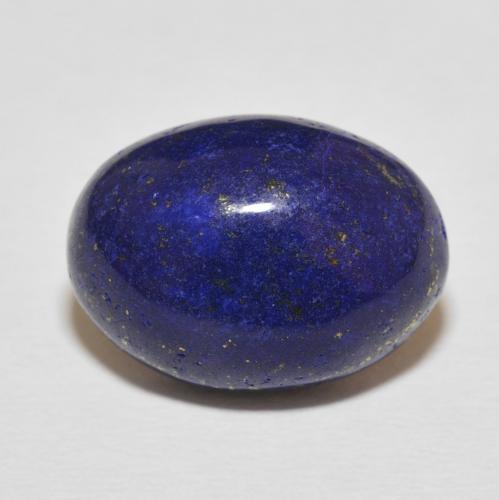 12.58ct Натуральный Очень темно-синий Лазурит, Овал, Непрозрачный