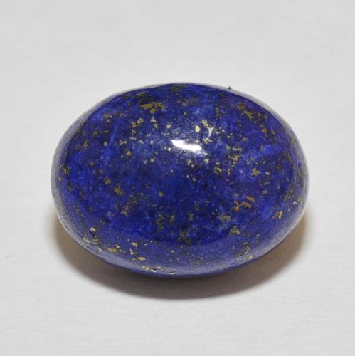 17.33ct Натуральный Темно-синий Лазурит, Овал, Непрозрачный