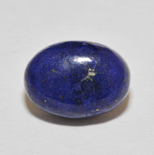 12.62ct Натуральный Темно-синий Лазурит, Овал, Непрозрачный