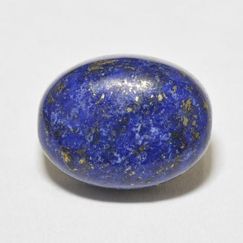 14.49ct Натуральный Глубокий египетский синий Лазурит, Овал, Непрозрачный