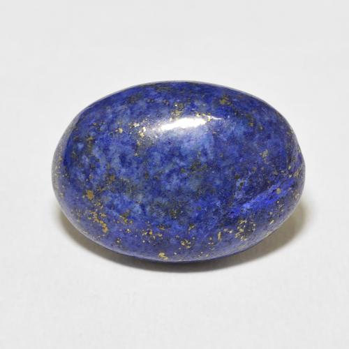 10.28ct Натуральный Темно-синий Лазурит, Овал, Непрозрачный