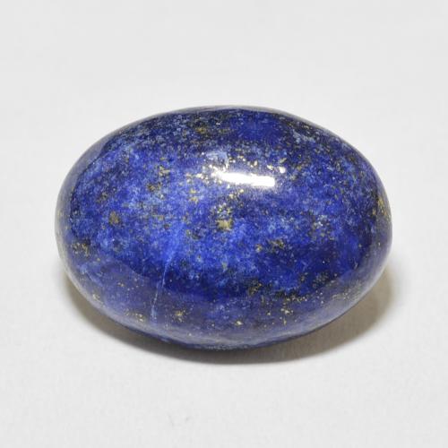 13.66ct Натуральный Ярко-голубой Лазурит, Овал, Непрозрачный