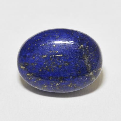 13.45ct Натуральный Темно-синий Лазурит, Овал, Непрозрачный