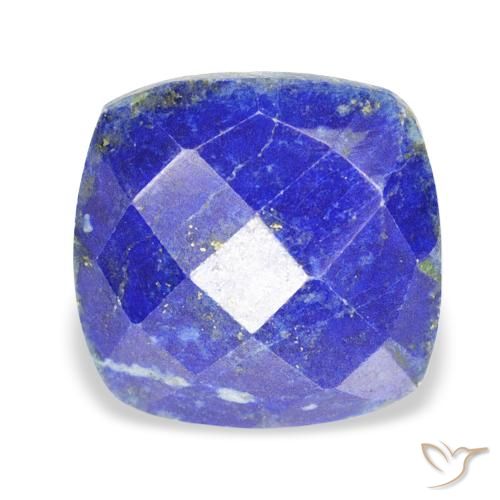 10.36ct Натуральный Средний синий Лазурит, Подушка, Непрозрачный
