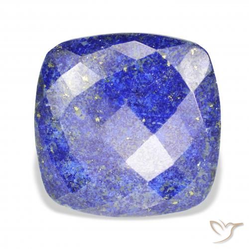46.07ct Натуральный Ярко-голубой Лазурит, Подушка, Непрозрачный
