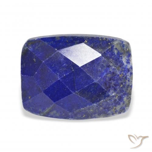 18.57ct Натуральный Темно-синий Лазурит, Подушка, Непрозрачный