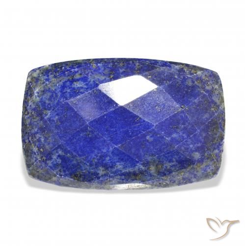 61.80ct Натуральный Темно-синий Лазурит, Подушка, Непрозрачный