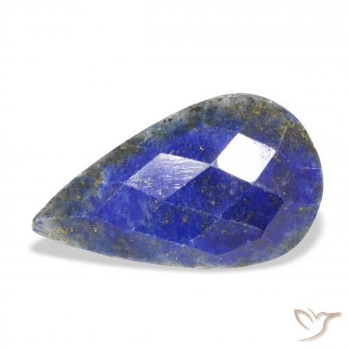 18.64ct Натуральный Темно-синий Лазурит, Форма груши, Непрозрачный