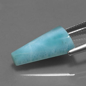 10.35 карата, натуральный Синий / Голубой Ларимар, Необычная форма, Непрозрачный