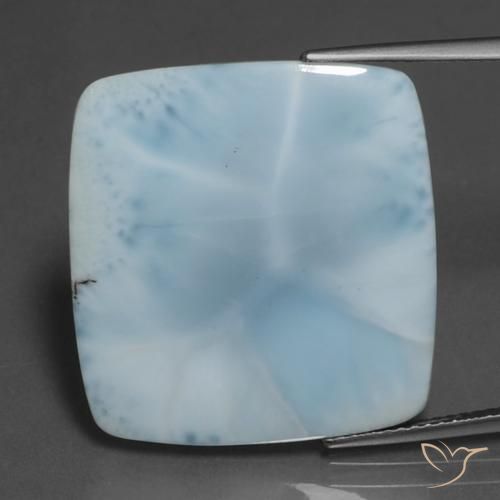 16.38ct Натуральный Голубые Ларимар, Подушка, Непрозрачный