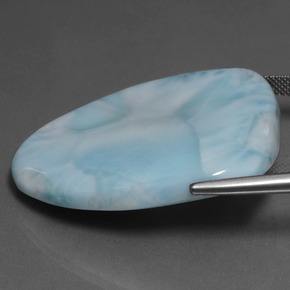 64.62 карата, натуральный Голубые Ларимар, Необычная форма, Непрозрачный