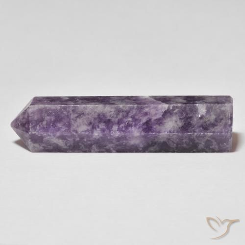 33.05ct Натуральный Темно-фиолетовый лепидолит, причудливая, Непрозрачный