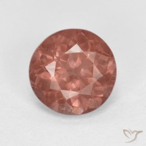 0.83ct Натуральный Средний розовый Малайский гранат, Круглый, Чистота VS