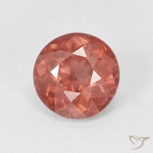 1.86ct Натуральный Красновато-розовый Малайский гранат, Круглый, Чистота VS