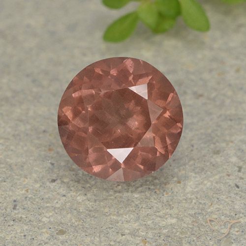 1.81ct Натуральный Средний розовый Малайский гранат, Круглый, Чистота VS