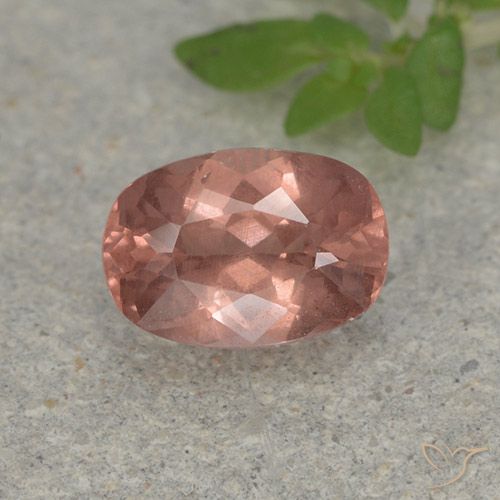 0.98ct Натуральный Красновато-розовый Малайский гранат, Подушка, Чистота VS