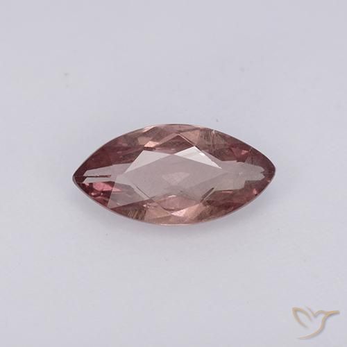1.17ct Натуральный Серовато-красный Малайский гранат, Маркиза, VVS-VS