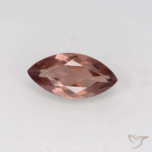 1.35ct Натуральный Теплый красный Малайский гранат, Маркиза, VVS-VS