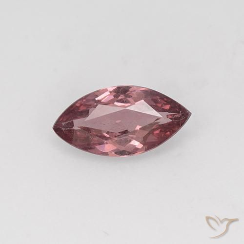 1.12ct Натуральный Темно-красный Малайский гранат, Маркиза, Чистота VS