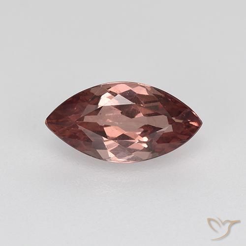 1.16ct Натуральный Темно-розовый Малайский гранат, Маркиза, Чистота VS