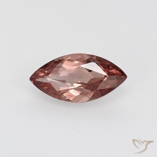 0.82ct Натуральный Красновато-розовый Малайский гранат, Маркиза, VS-SI, Photo A