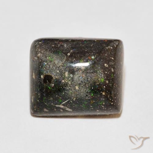 8.92ct Натуральный Многоцветный Matrix Opal, Огранка Багет, Непрозрачный