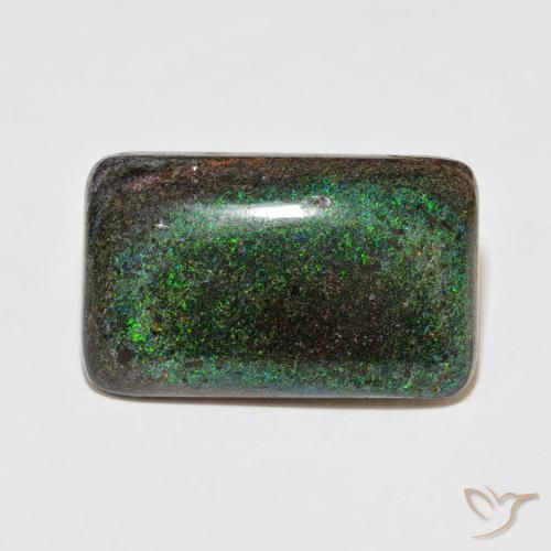 24.33ct Натуральный Многоцветный Matrix Opal, Подушка, Непрозрачный