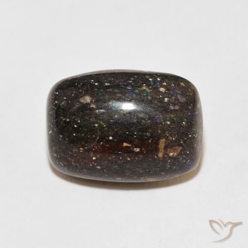 6.86ct Натуральный Многоцветный Matrix Opal, Подушка, Непрозрачный
