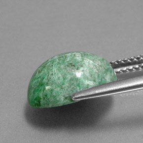 4.99 карата, натуральный Зеленый Мау-сит-сит, Огранка Овал, Непрозрачный