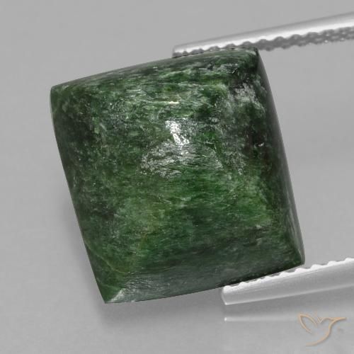9.44ct Натуральный Землисто-зеленый Мау-Сит-Сит, Огранка Багет, Непрозрачный