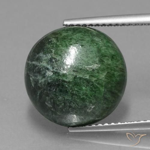 9.65ct Натуральный Средний зеленый Мау-Сит-Сит, Круглый, Непрозрачный
