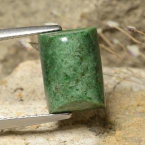6.77 карата, натуральный Темно-зеленый Мау-сит-сит, Огранка Багет, Непрозрачный