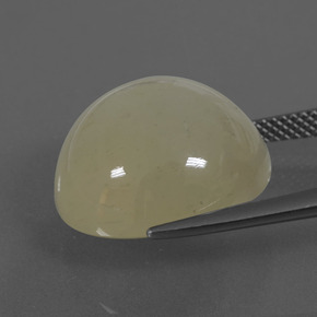19.62 карата, натуральный Теплый белый Лунный Камень, Огранка Круг, Полупрозрачный
