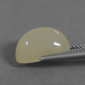 5.86 карата, натуральный Средний желтый Лунный Камень, Огранка Овал, Полупрозрачный